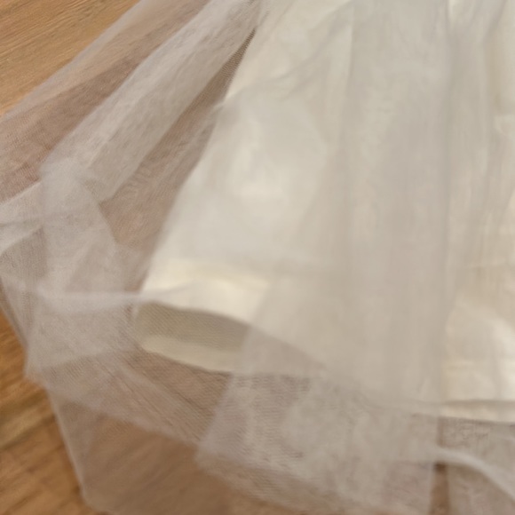 Zara Tulle Dress Cream size 12-18 months - Picture 7 of 9